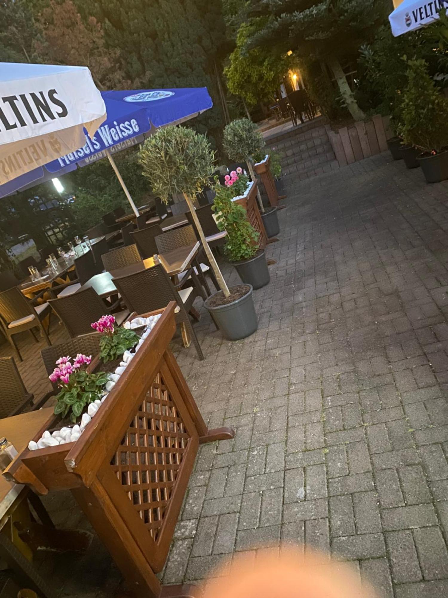 Motel Zur Festwiese Gierstädt Buitenkant foto