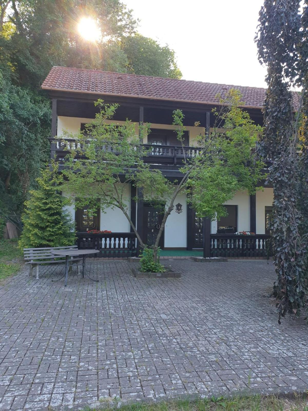 Motel Zur Festwiese Gierstädt Buitenkant foto
