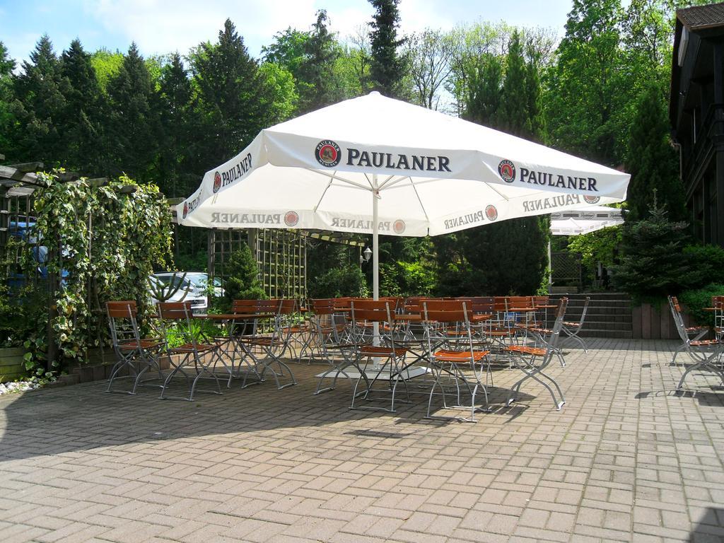 Motel Zur Festwiese Gierstädt Buitenkant foto